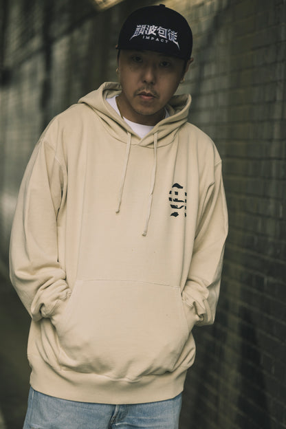 CHEHON × MIW PULLOVER HOODIE NUTURAL