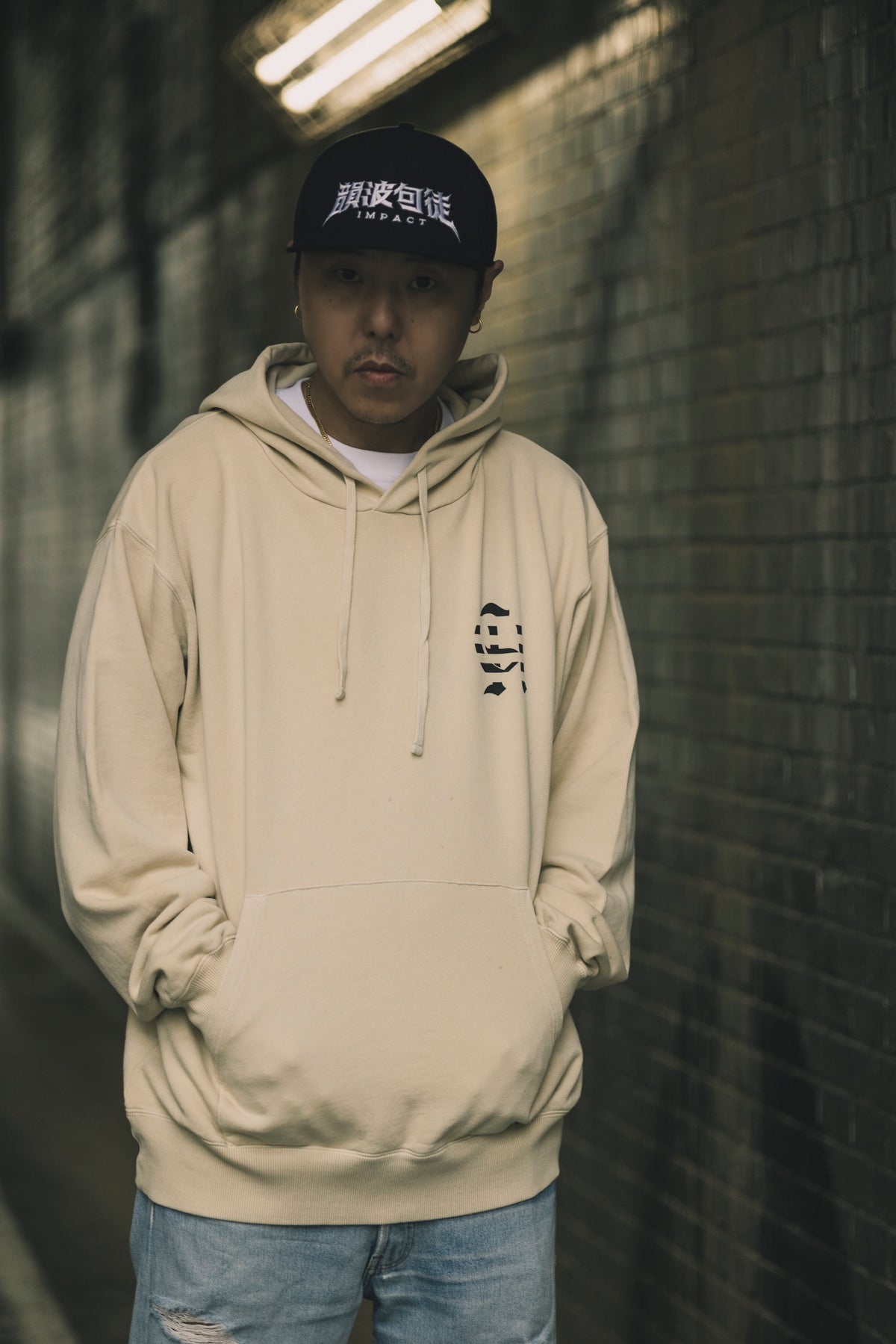 CHEHON × MIW PULLOVER HOODIE NUTURAL