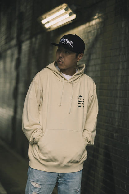 CHEHON × MIW PULLOVER HOODIE NUTURAL