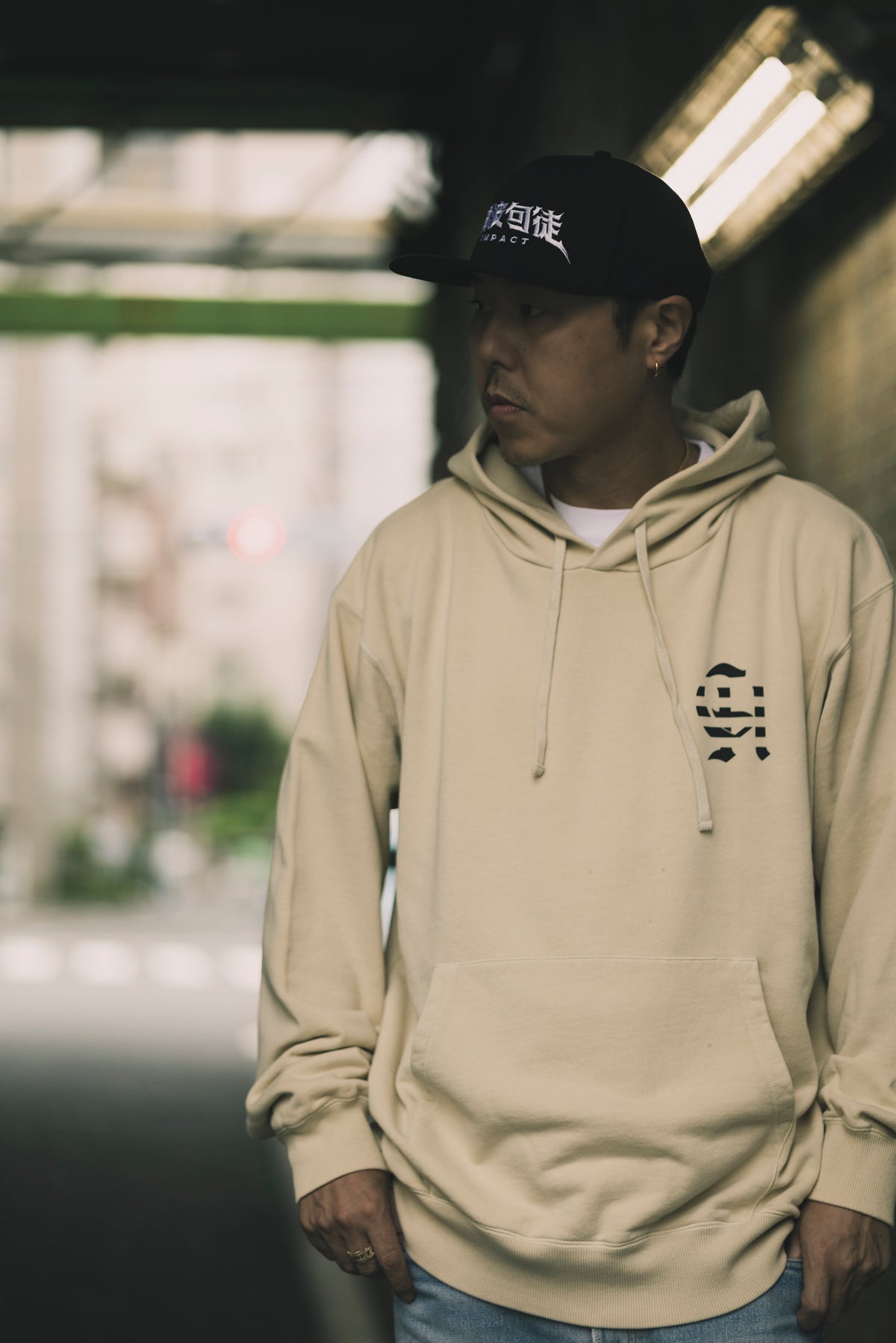 CHEHON × MIW PULLOVER HOODIE NUTURAL