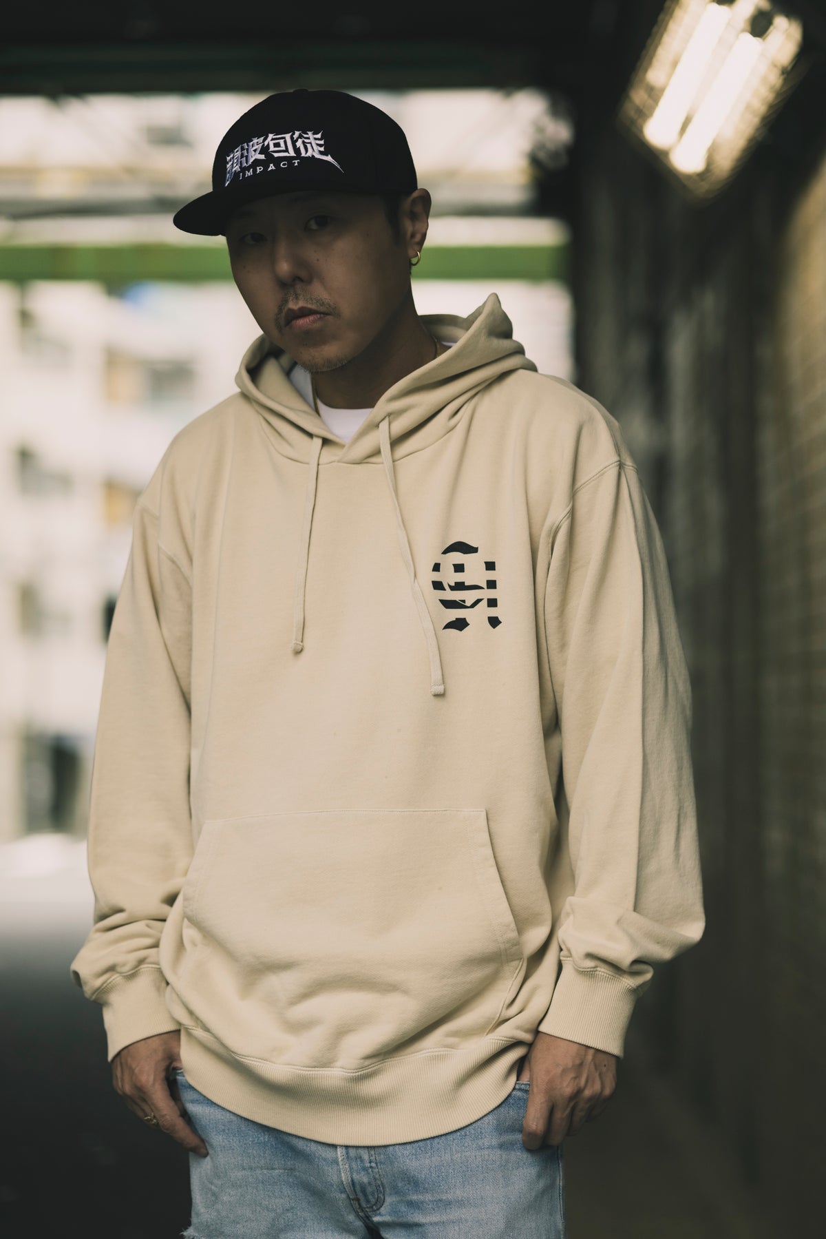 CHEHON × MIW PULLOVER HOODIE NUTURAL