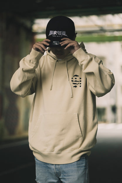 CHEHON × MIW PULLOVER HOODIE NUTURAL