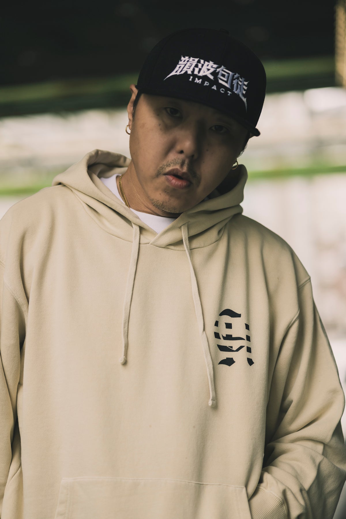 CHEHON × MIW PULLOVER HOODIE NUTURAL