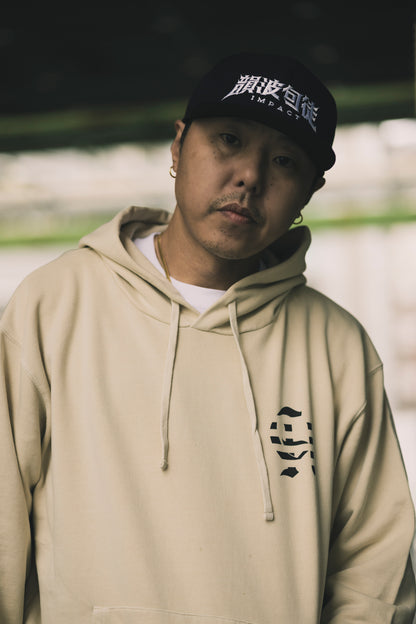 CHEHON × MIW PULLOVER HOODIE NUTURAL