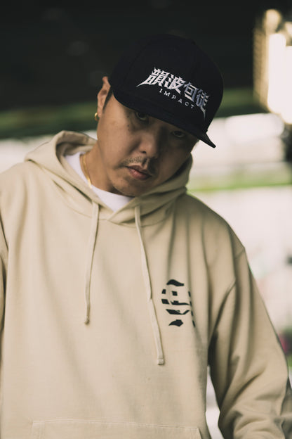 CHEHON × MIW PULLOVER HOODIE NUTURAL