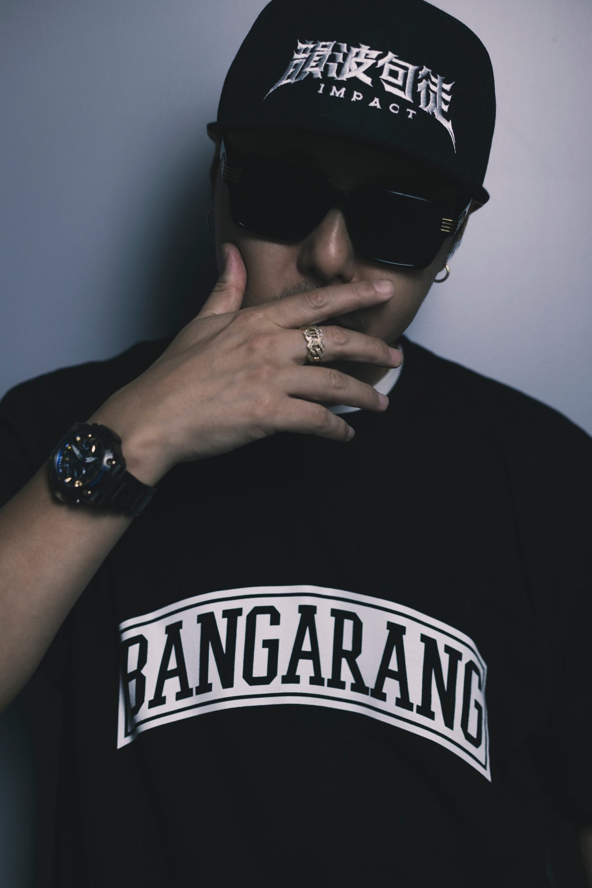 CHEHON × MIW “BANGARANG” TEE BLACK
