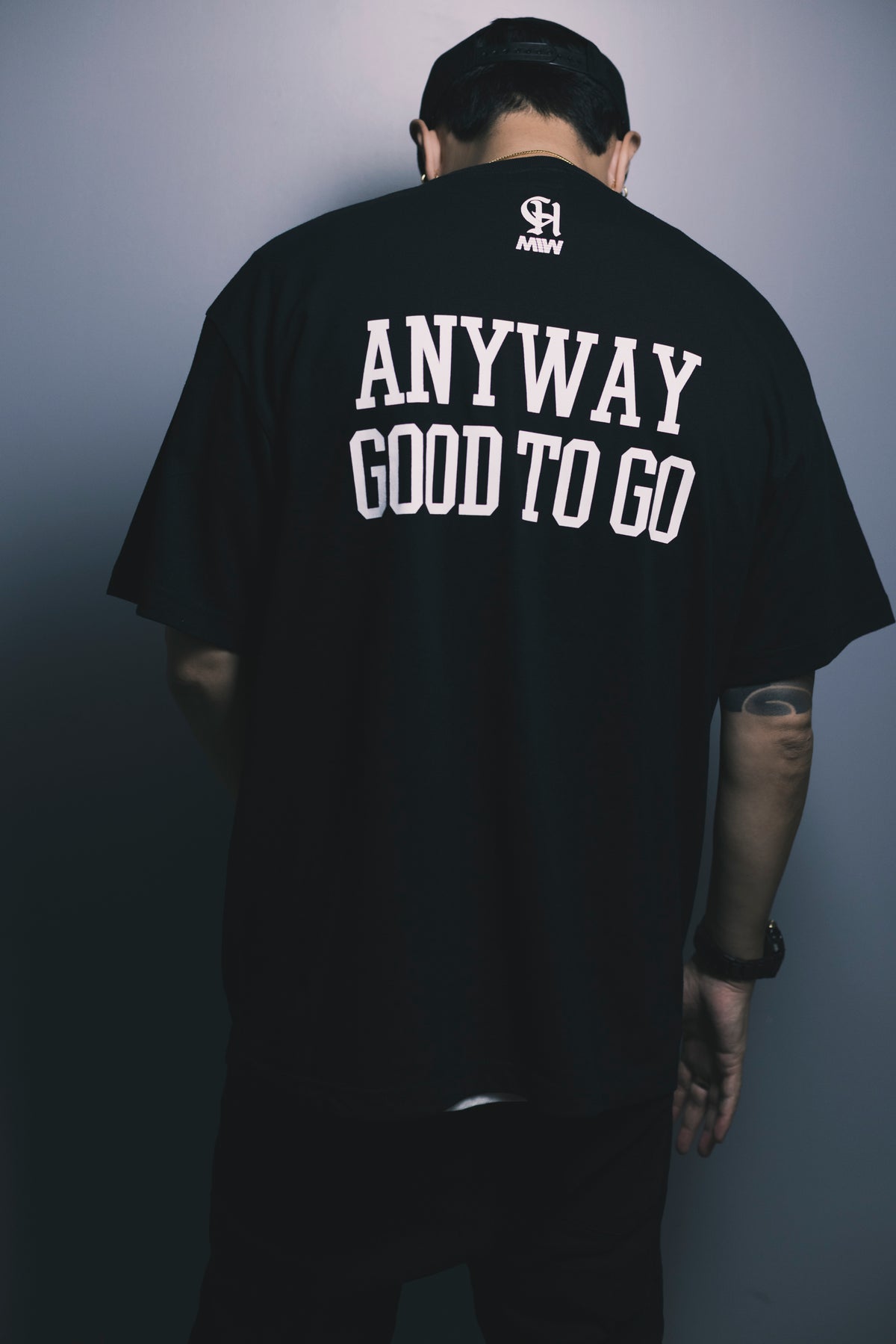 CHEHON × MIW “BANGARANG” TEE BLACK
