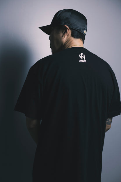 CHEHON × MIW “韻波句徒skull” TEE BLACK