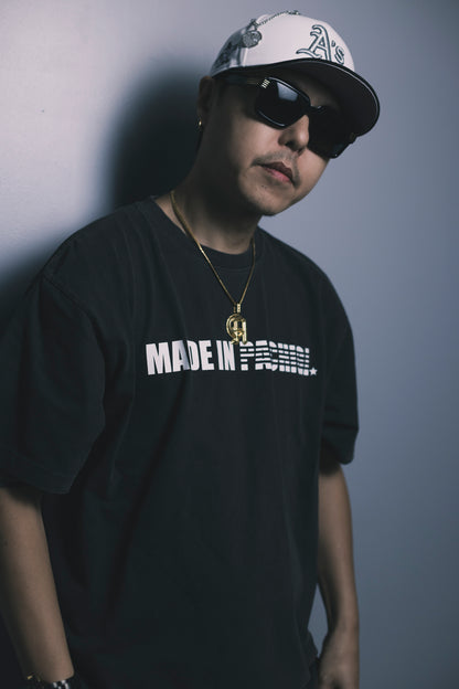 CHEHON × MIW “MADE IN PACHIGI” TEE INK BLACK