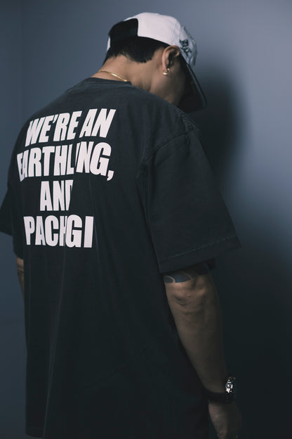 CHEHON × MIW “MADE IN PACHIGI” TEE INK BLACK
