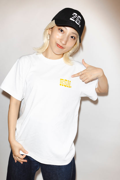 RSN×MIW tee white