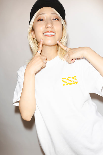 RSN×MIW tee white