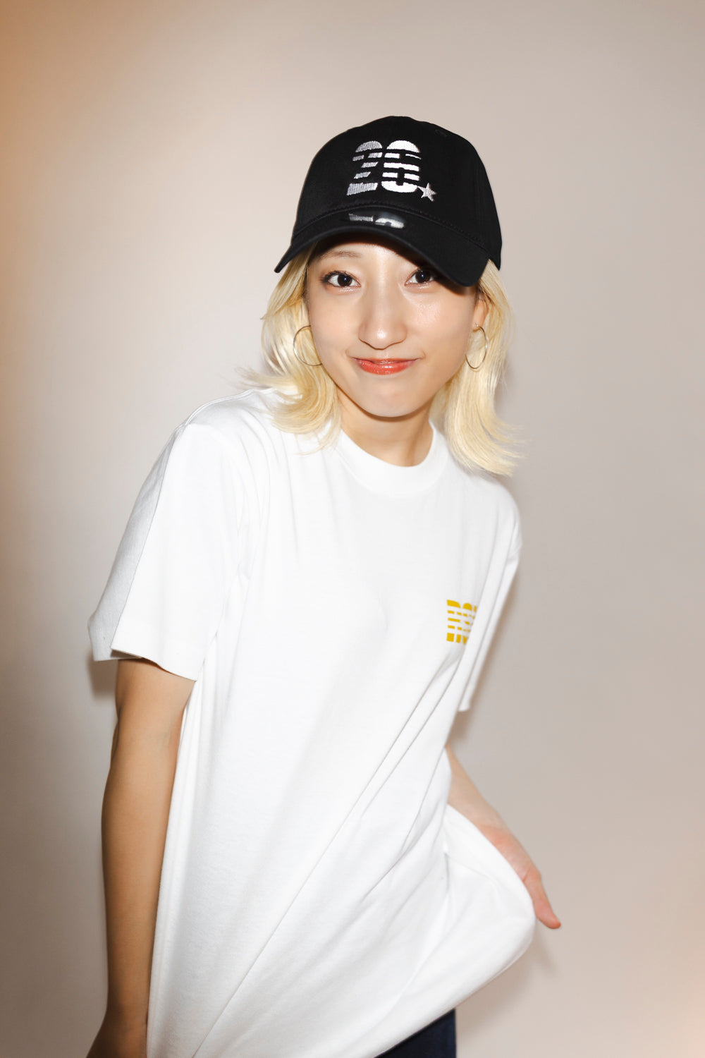 RSN×MIW tee white