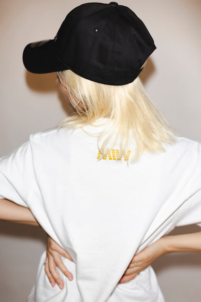 RSN×MIW tee white