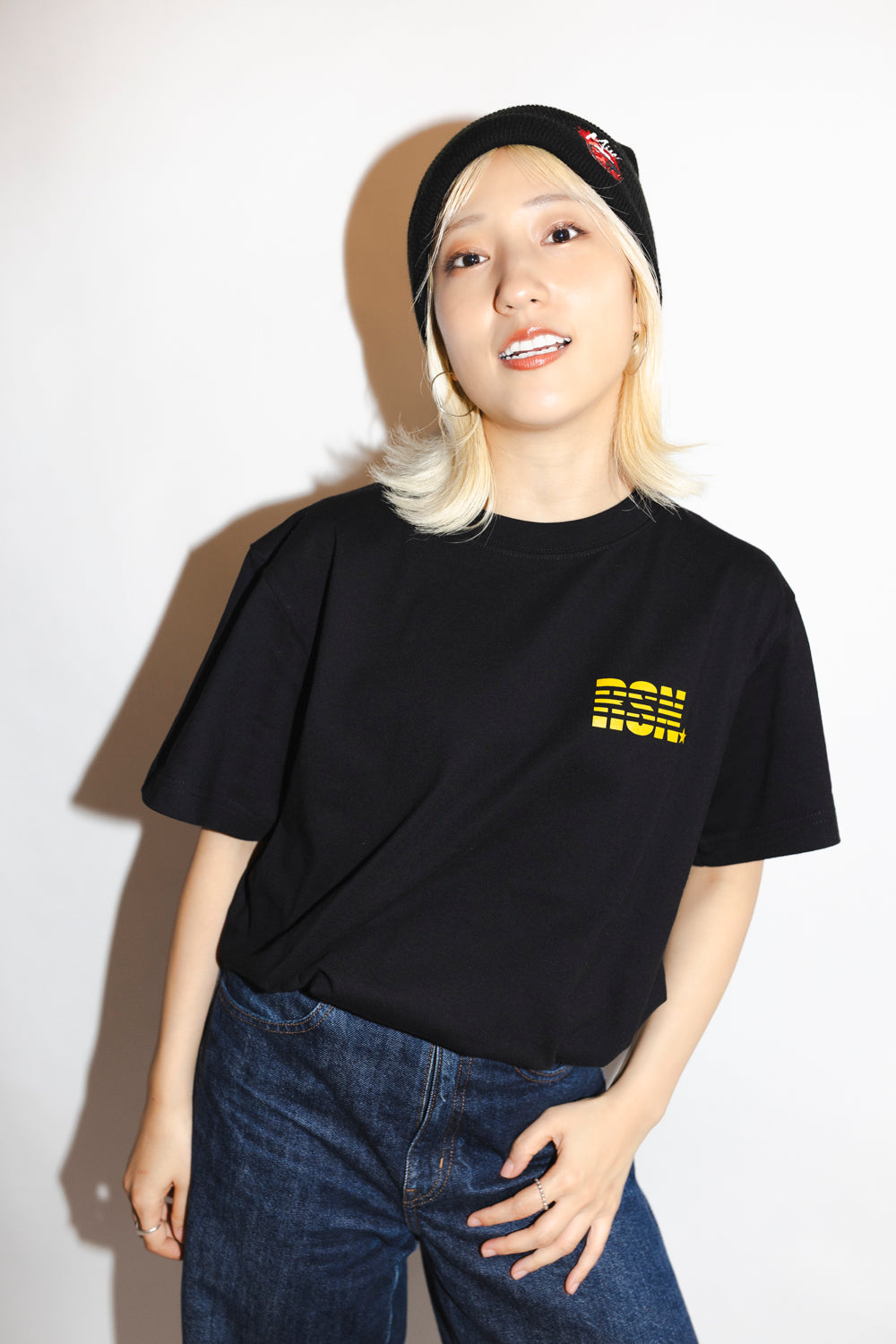 RSN×MIW tee black