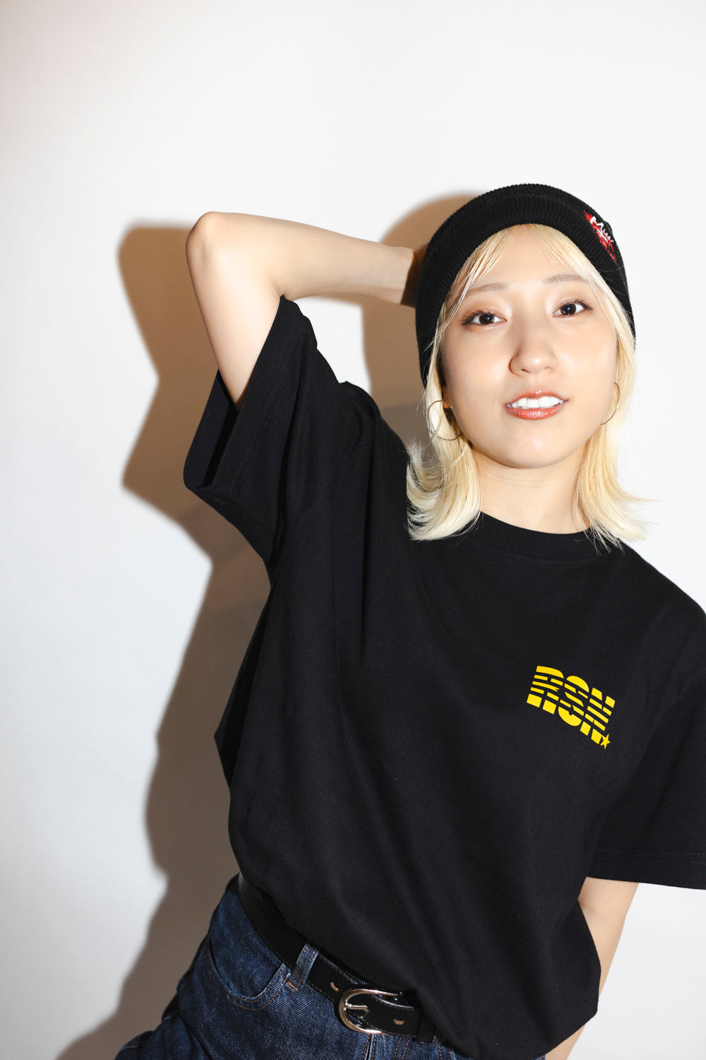 RSN×MIW tee black
