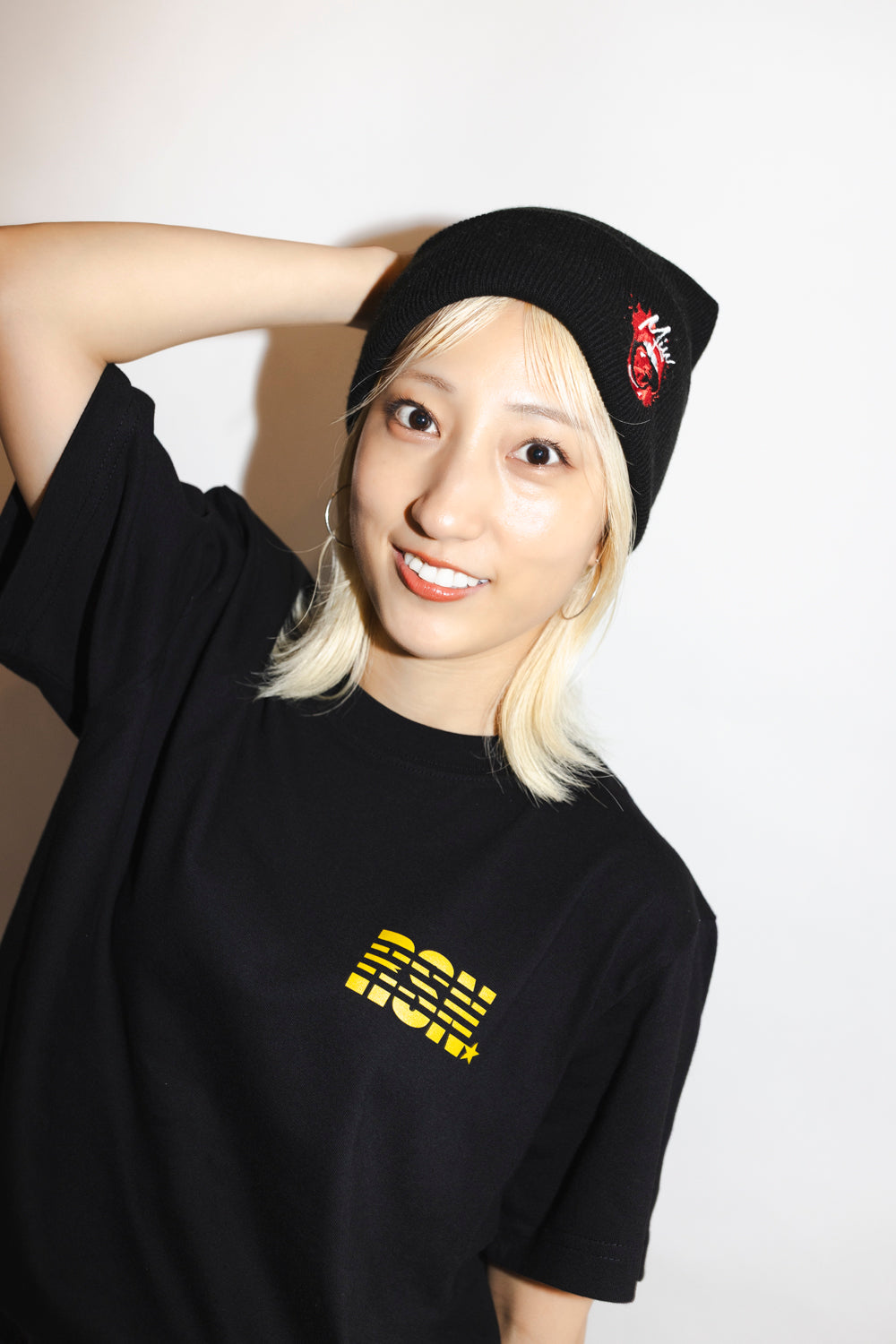 RSN×MIW tee black
