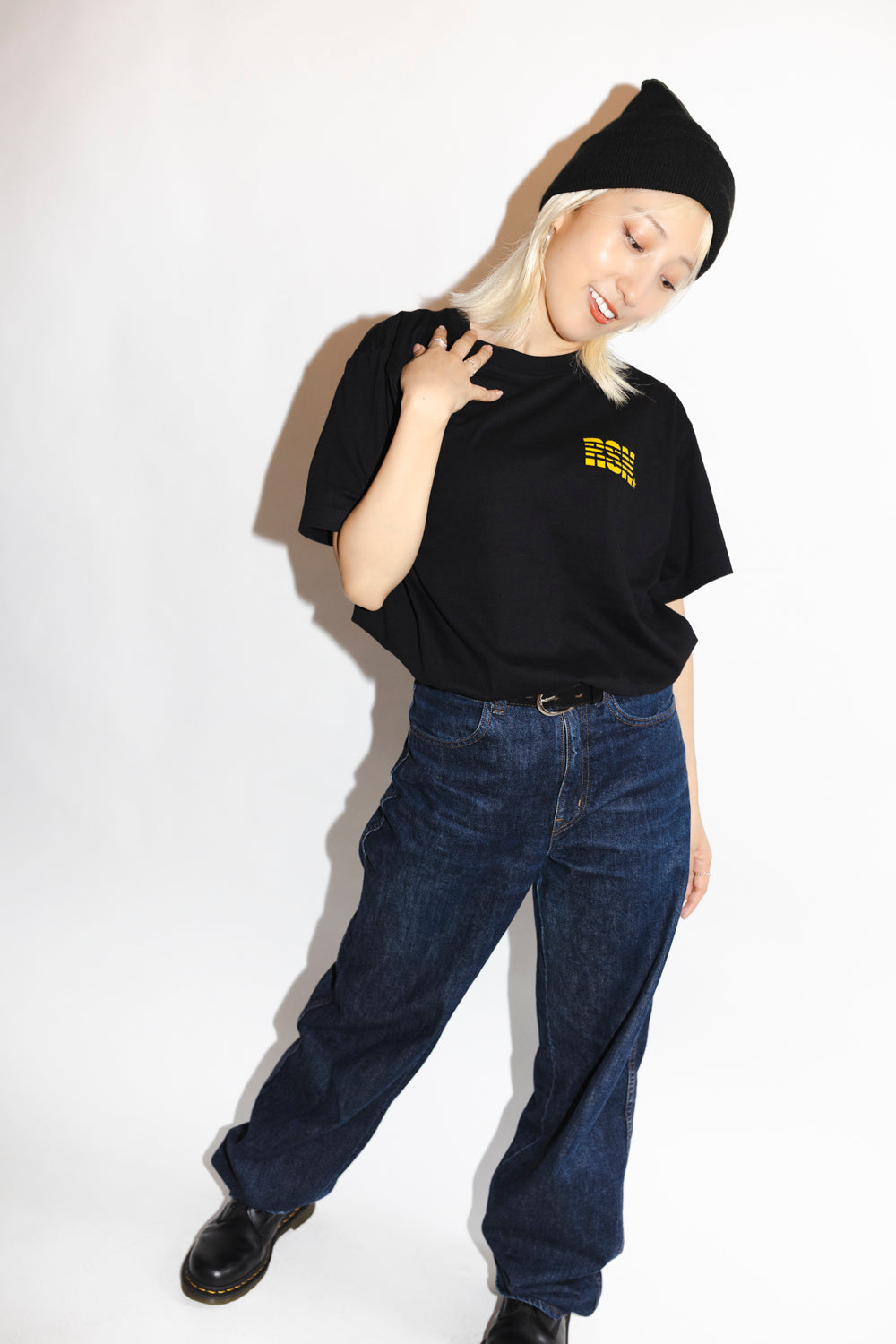 RSN×MIW tee black