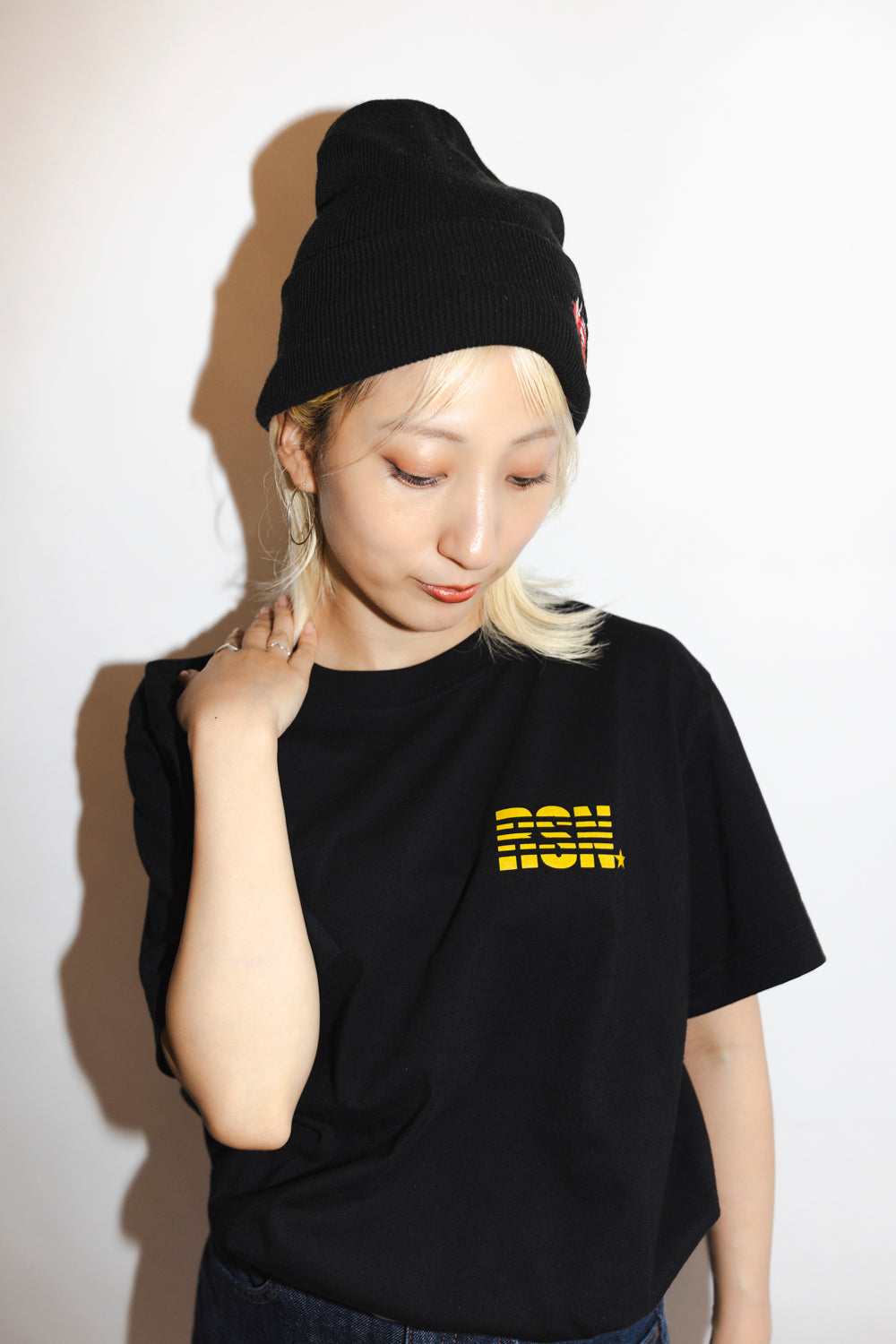 RSN×MIW tee black