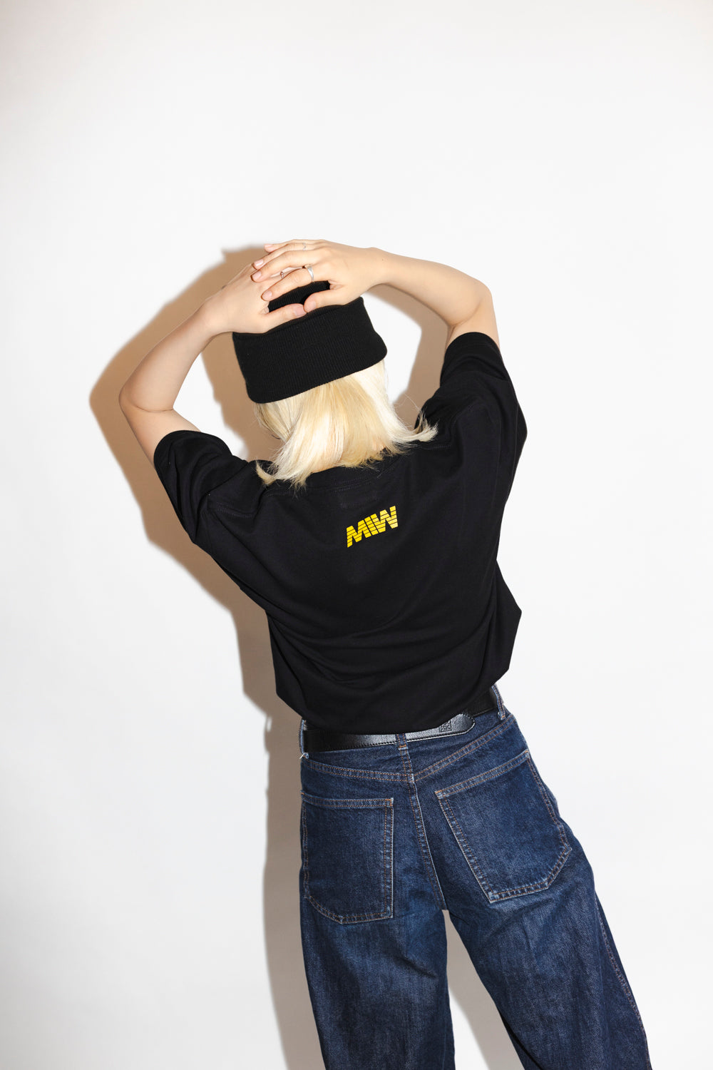 RSN×MIW tee black
