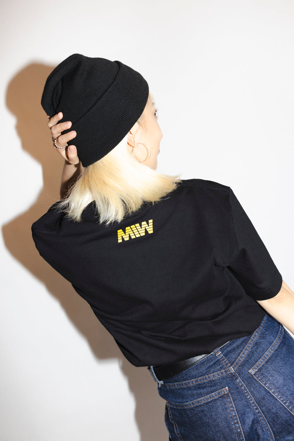 RSN×MIW tee black