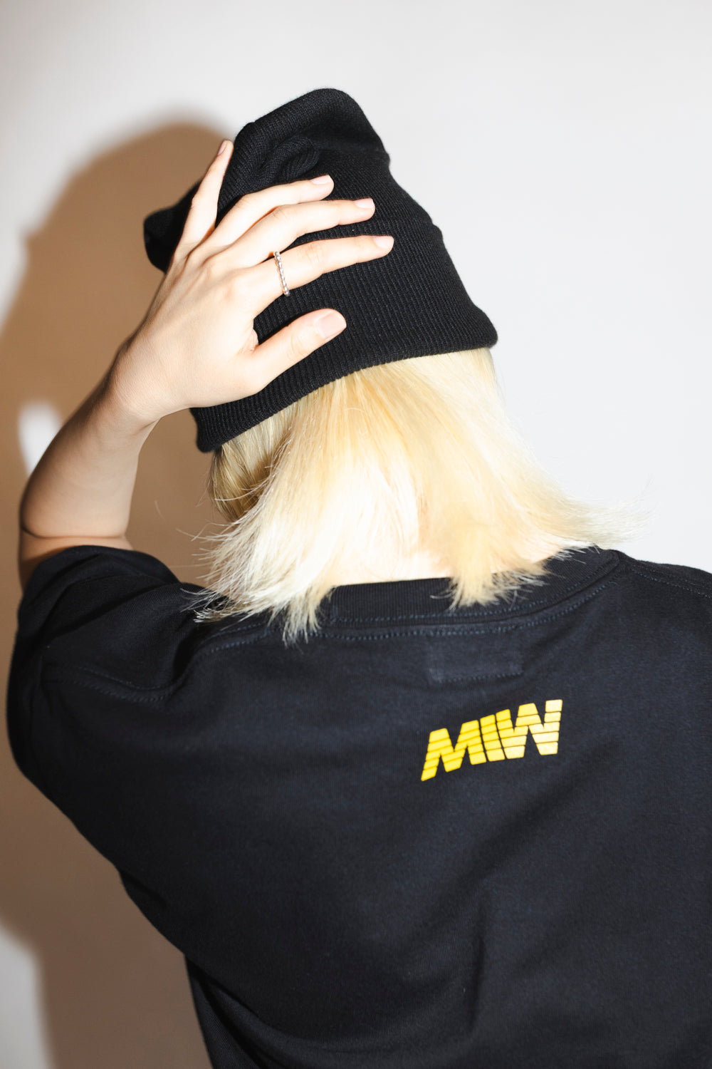 RSN×MIW tee black
