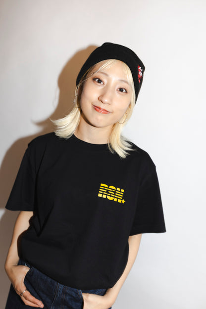 RSN×MIW tee black