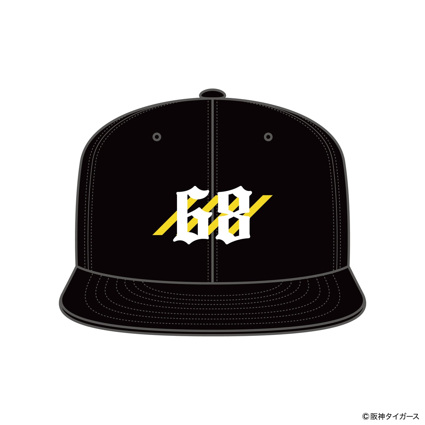 TIGERS NUMBER CAP【68】