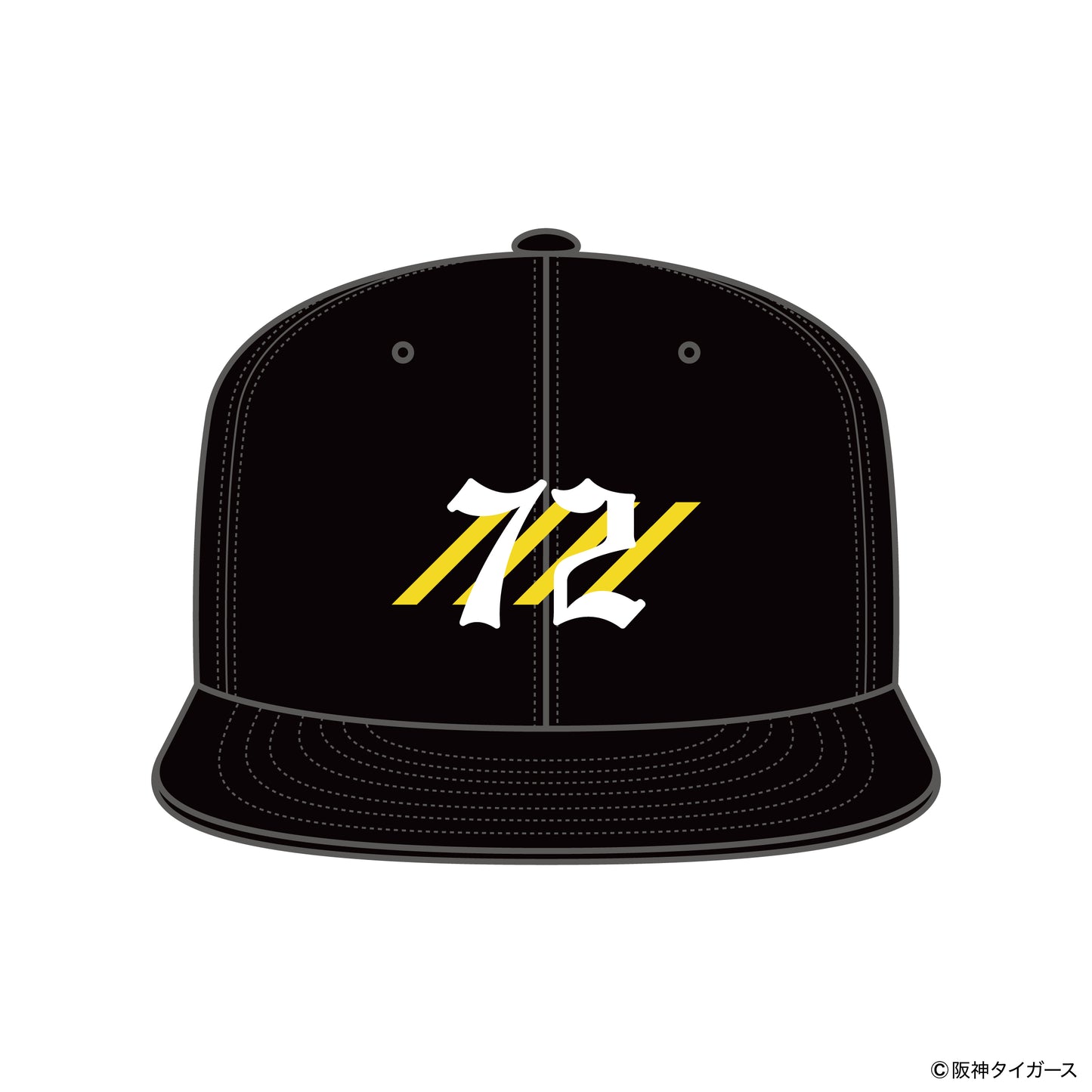 TIGERS NUMBER CAP【72】