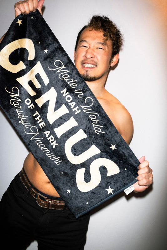 【予約】GENIUS OF THE ARK Towel black