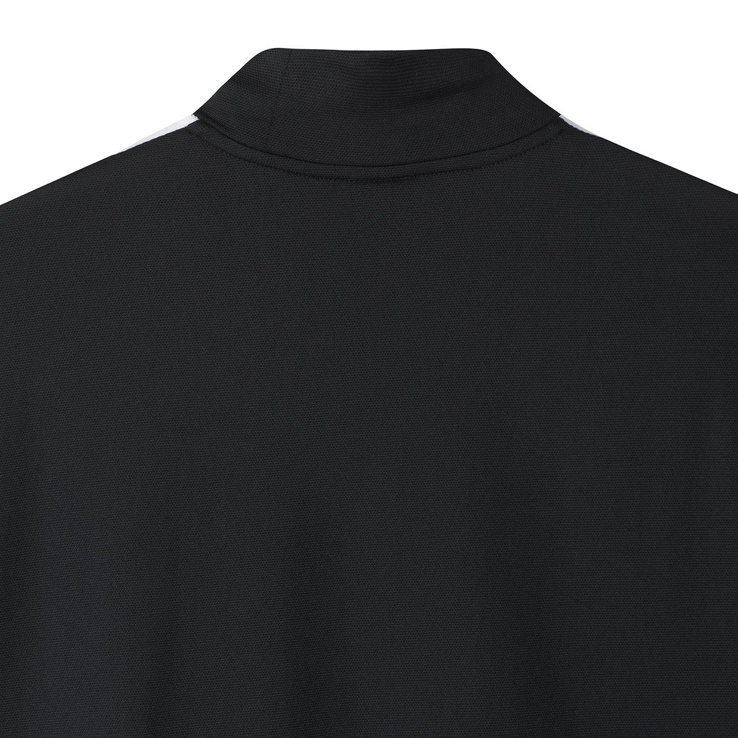 【24SR】Men's / Mesh Point Mock-Neck Tee / black