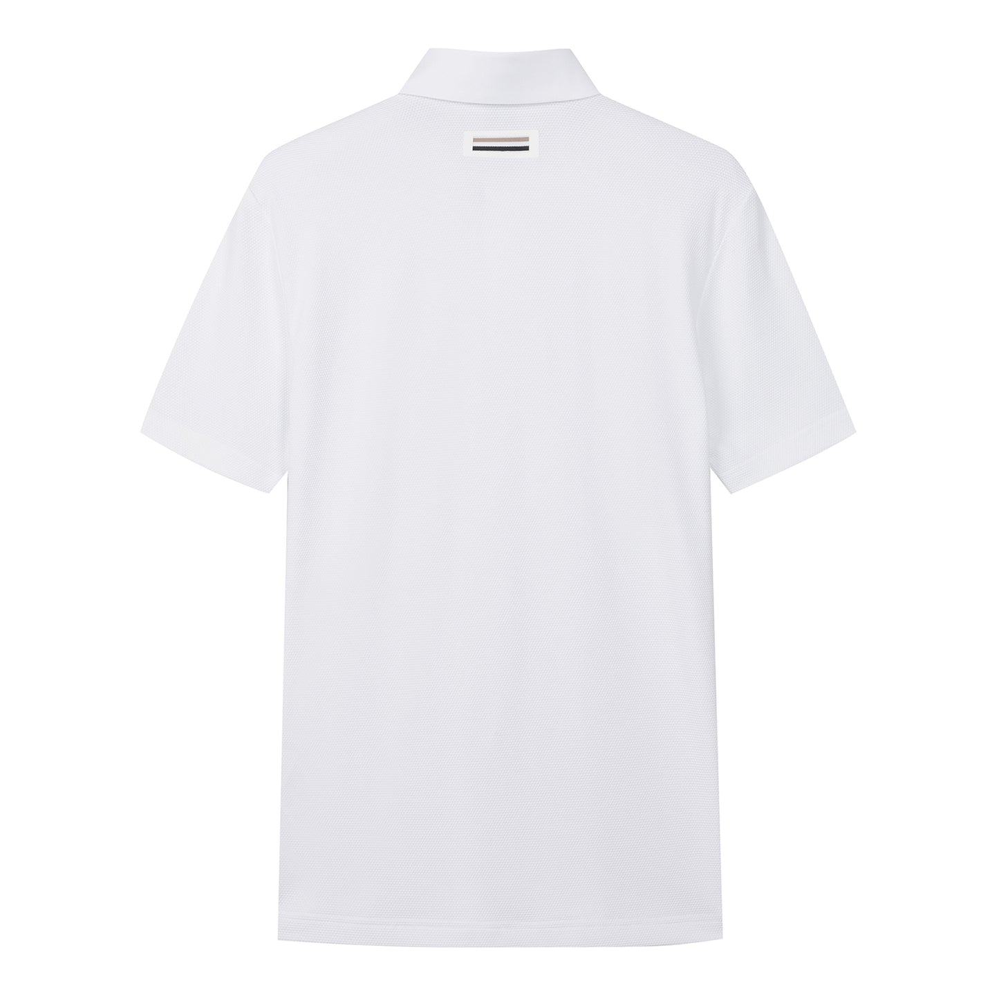 【24SR】Men's / Bubble Texture SS Polo / white