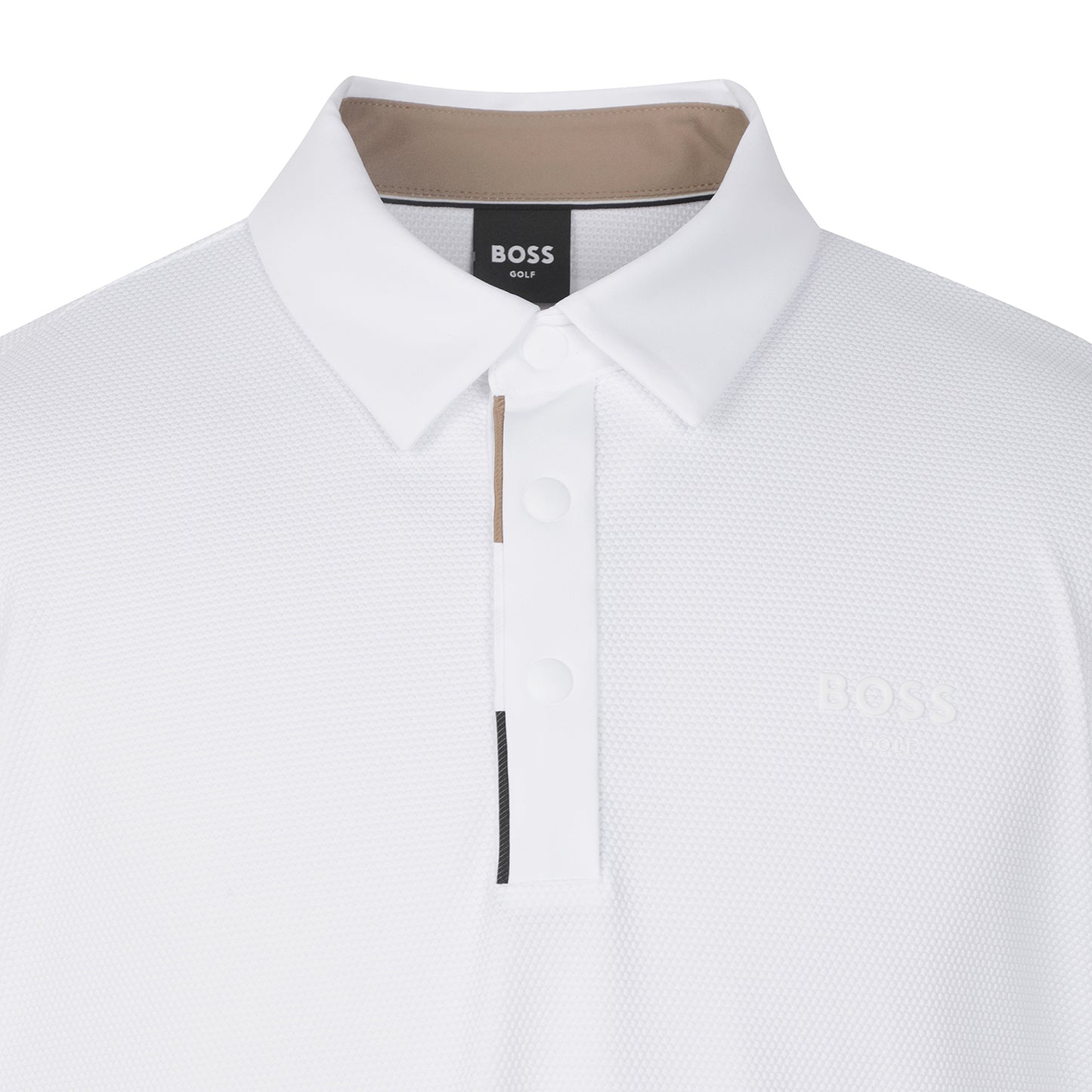 【24SR】Men's / Bubble Texture SS Polo / white