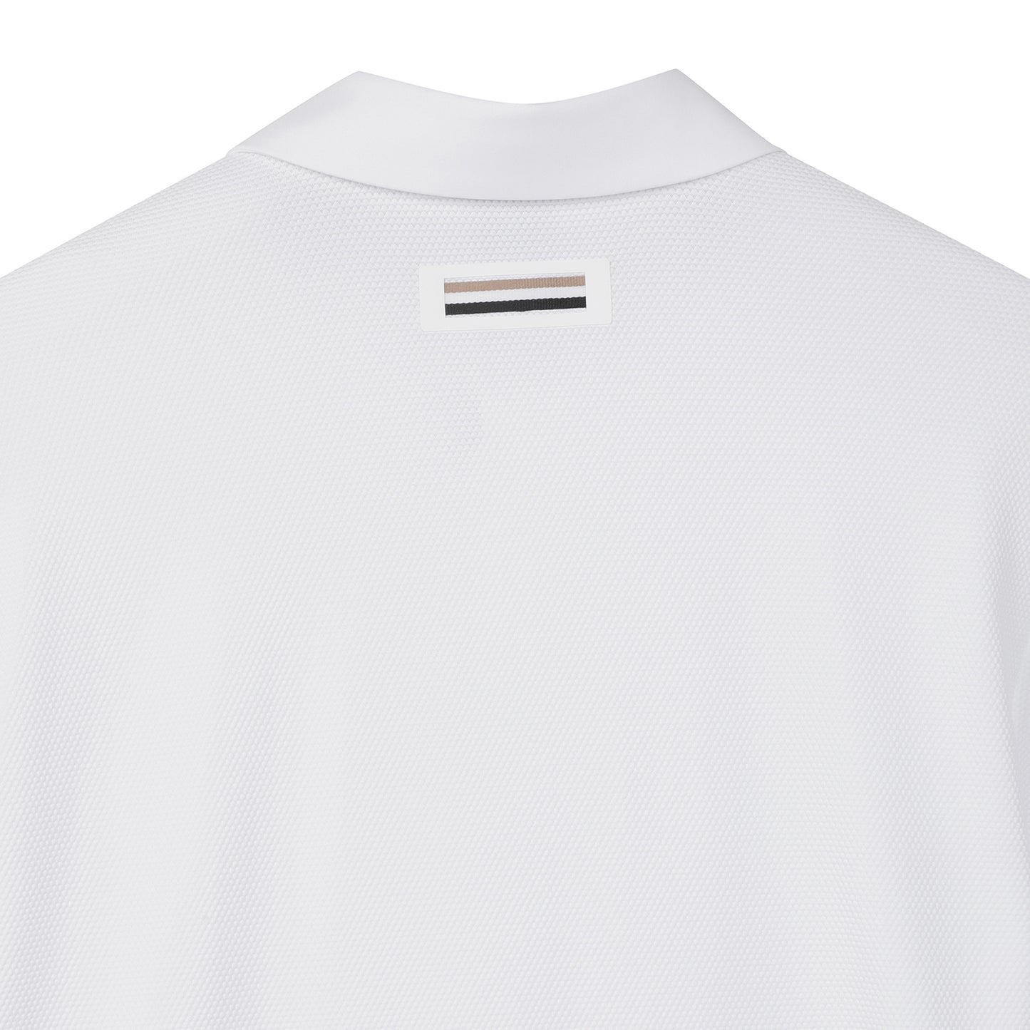 【24SR】Men's / Bubble Texture SS Polo / white