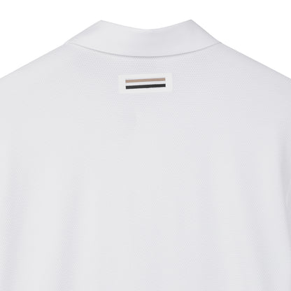 【24SR】Men's / Bubble Texture SS Polo / white