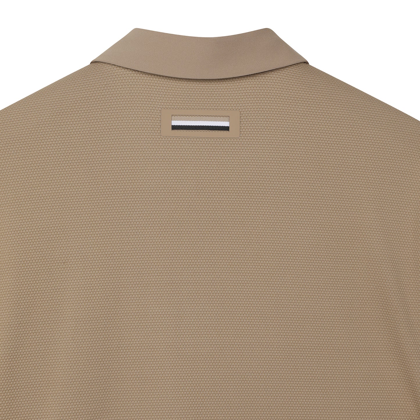 【24SR】Men's / Bubble Texture SS Polo / camel