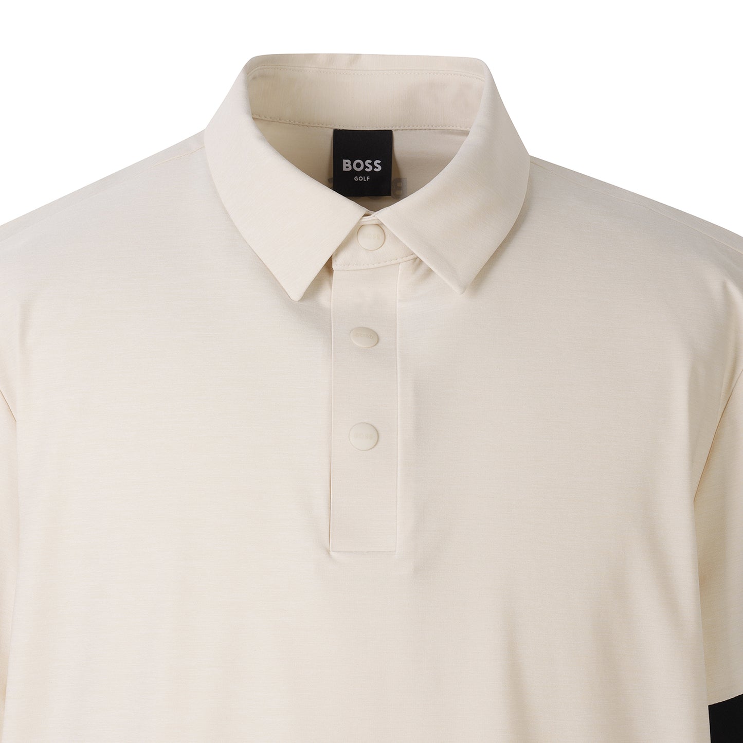 【24SR】Men's / Sleeve Point SS Polo / almond milk