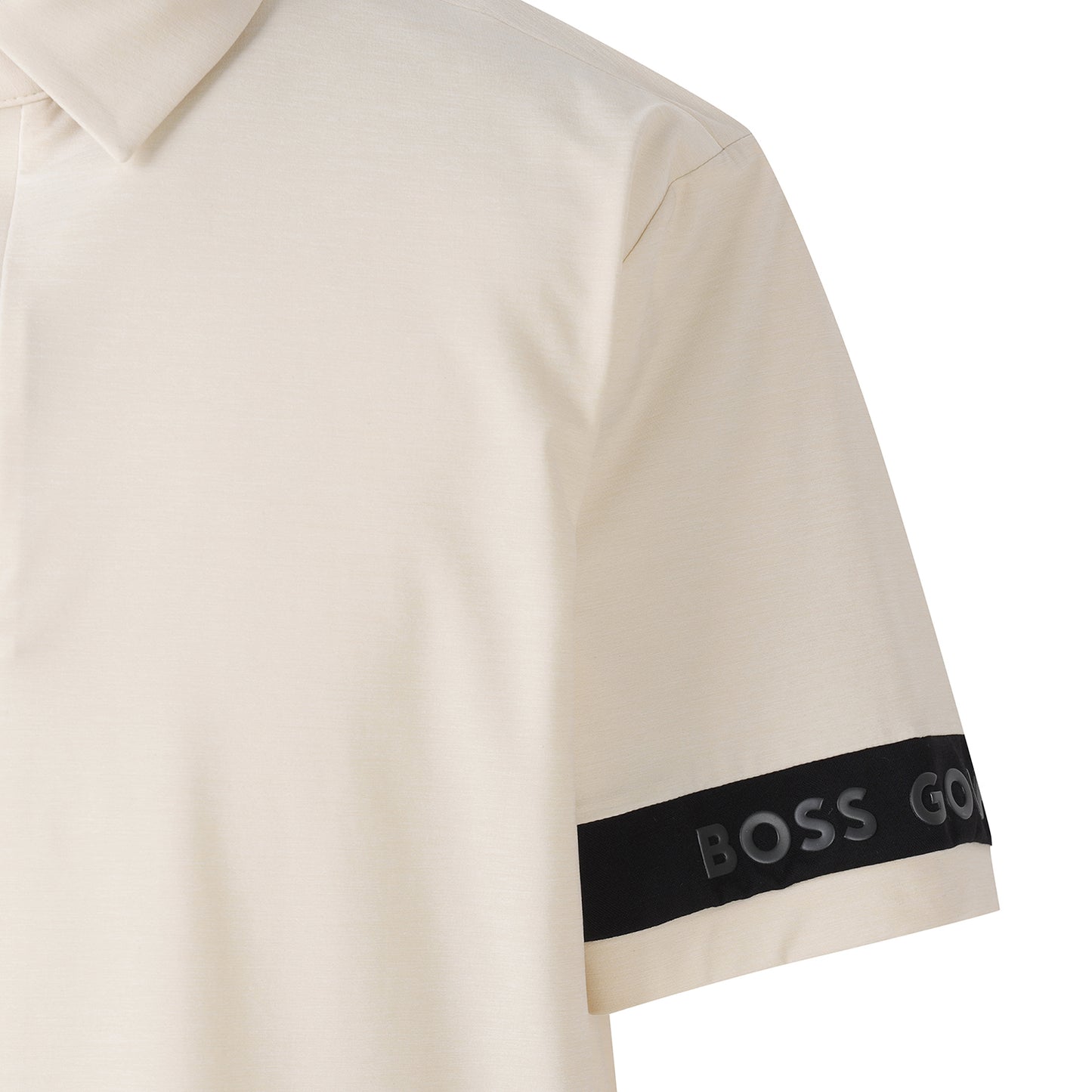 【24SR】Men's / Sleeve Point SS Polo / almond milk