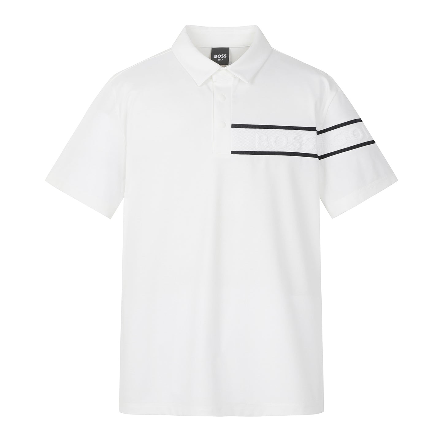 【24SR】Men's / Chest Logo Point SS Polo / white