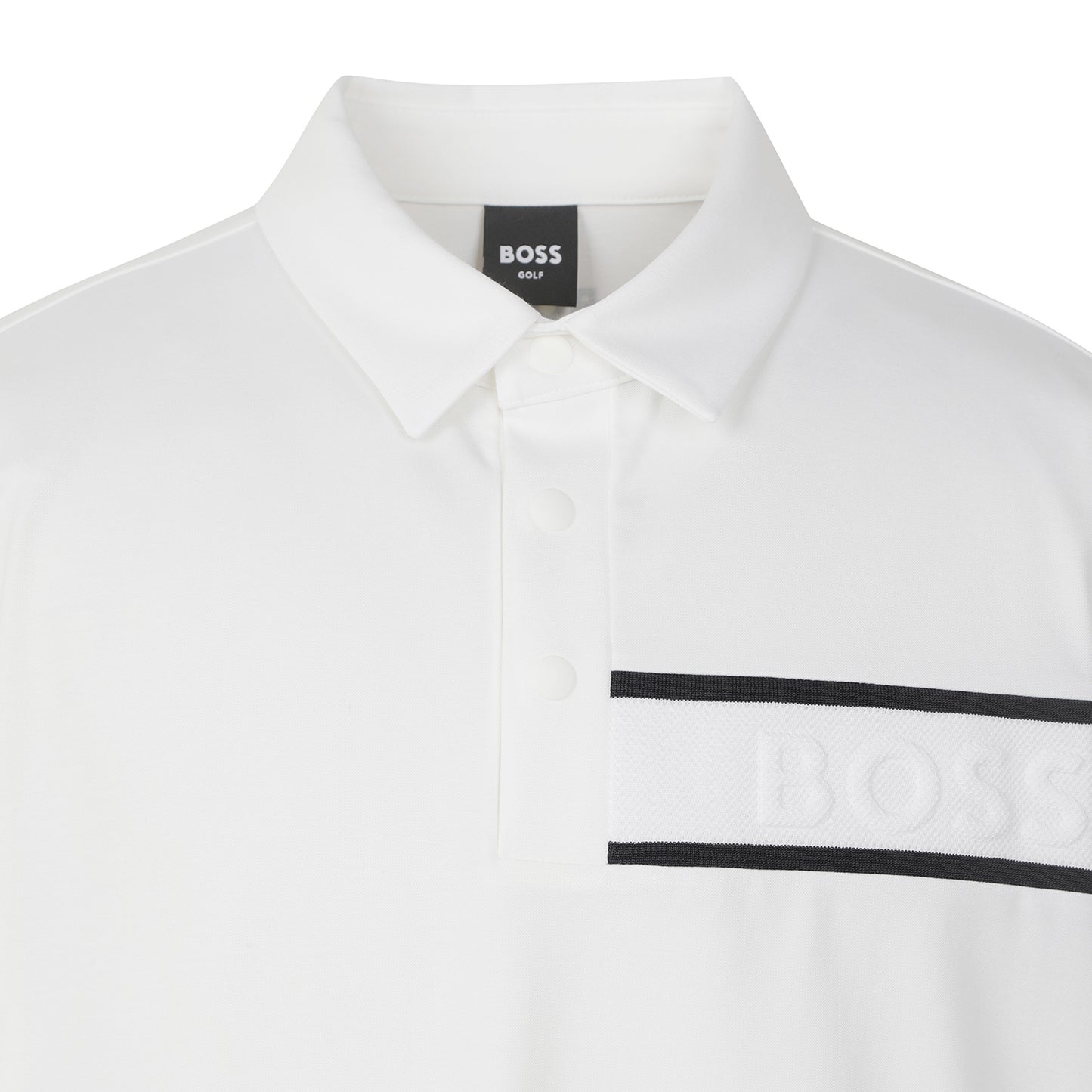 【24SR】Men's / Chest Logo Point SS Polo / white