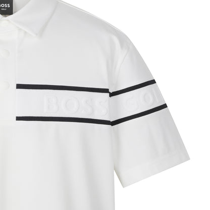 【24SR】Men's / Chest Logo Point SS Polo / white