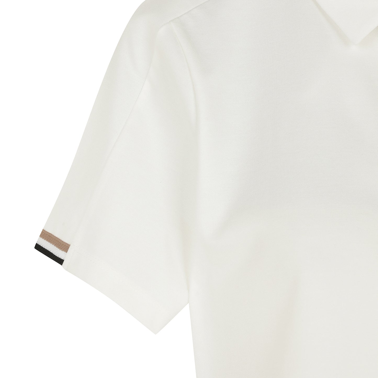 【24SR】Women's / Sleeve Point SS Polo / white