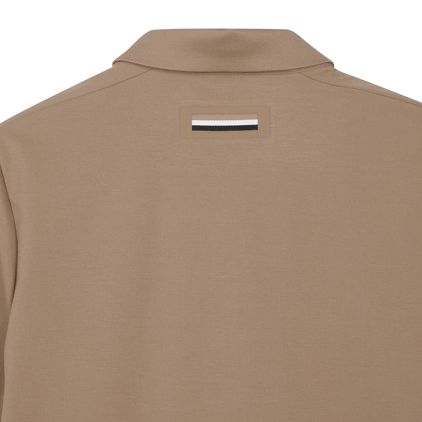 【24SR】Women's / Sleeve Point SS Polo / camel