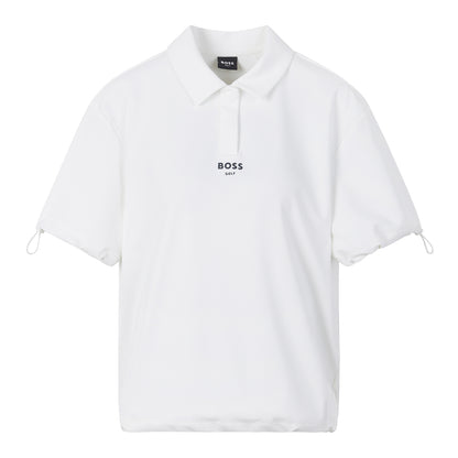 【24SR】Women's / String Point SS Polo / white