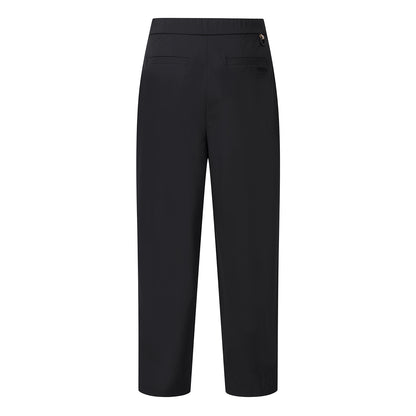 【24SR】Women's / Premier Wool Baggy Pants / black