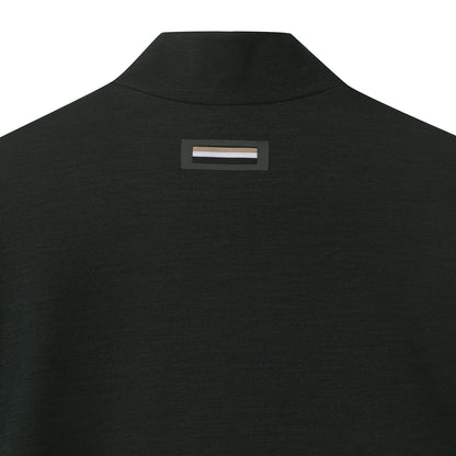 【24SR】Men's / Wool-Blended QZ Tee / green