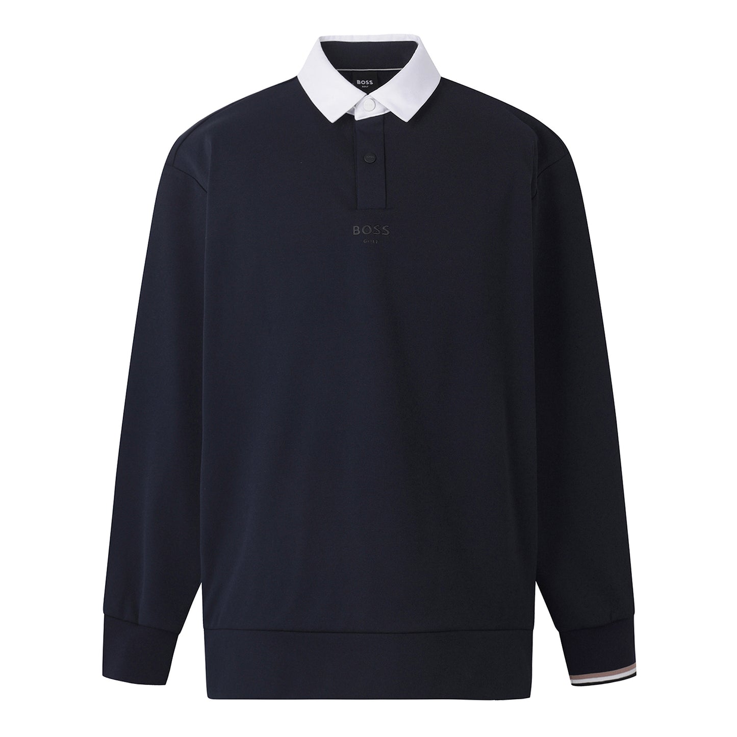 【24SR】Men's / LS Polo Sweat Shirt / navy