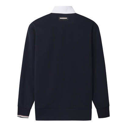 【24SR】Men's / LS Polo Sweat Shirt / navy