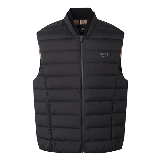 【24SR】Men's / Lightweight Down Vest / black