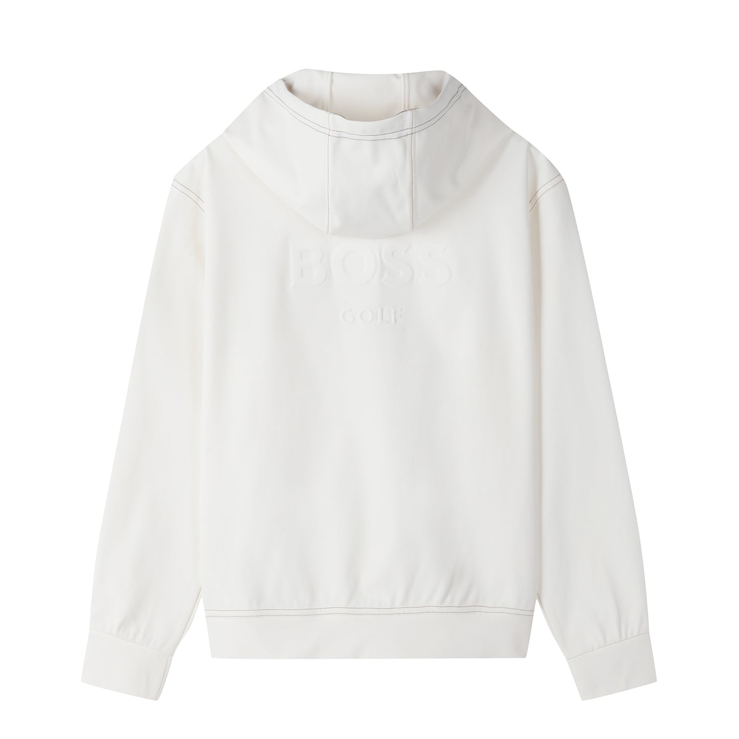 【24SR】Women's / Stitched LS Tee_Hooded / white